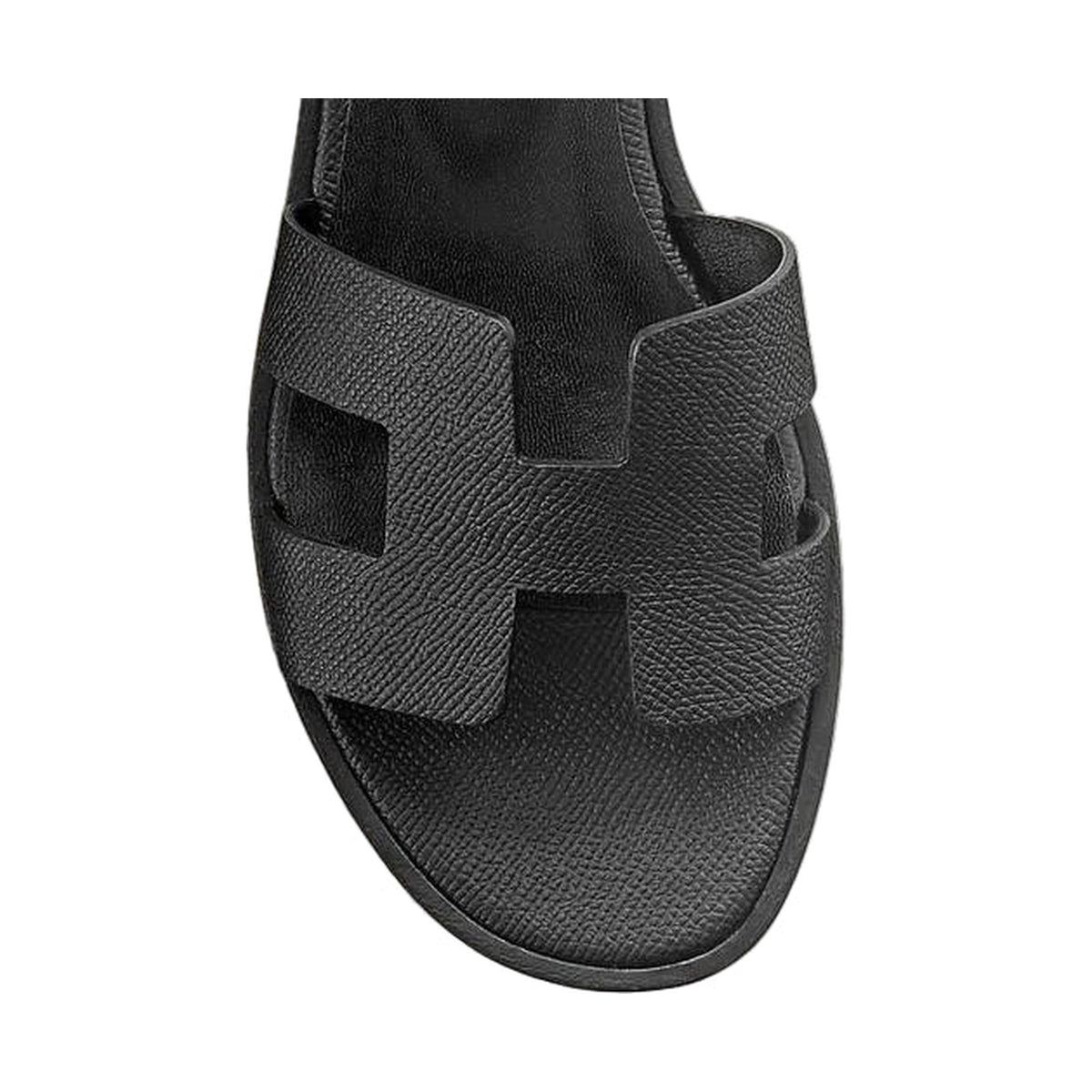 Hermès Santorini Sandal 'Étoupe Black' (Women)