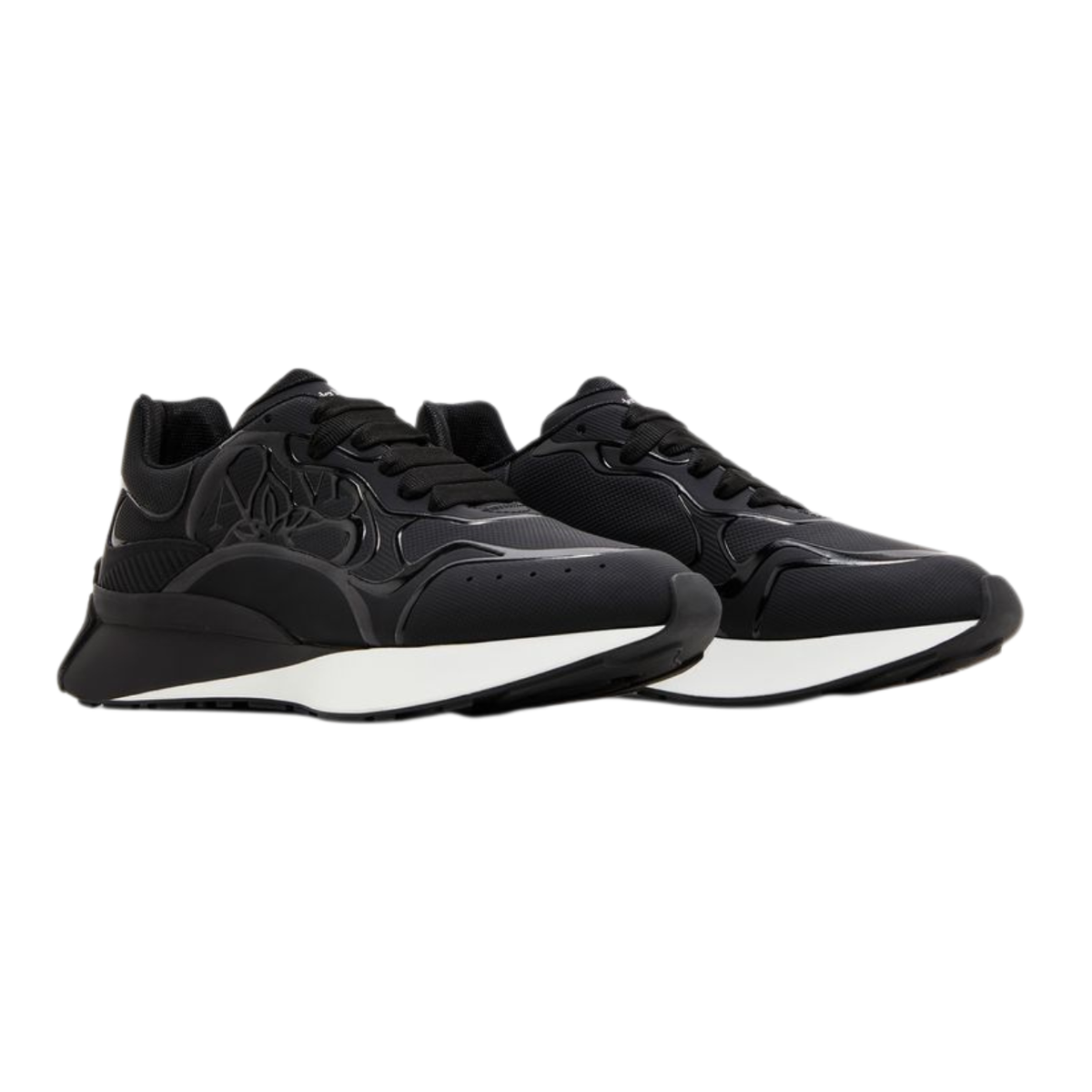 Alexander McQueen Sprint Runner 'Black White' (Women)