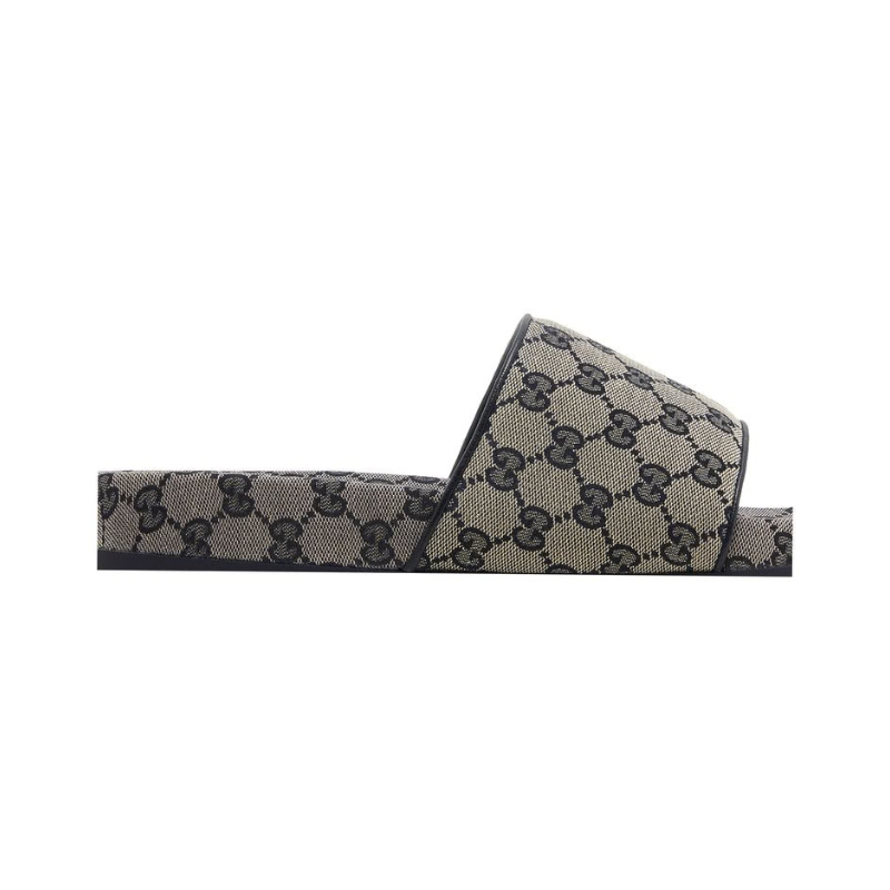 Gucci GG Slide 'Beige Blue Monogram' (Unisex)