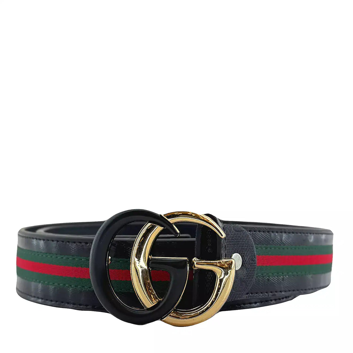 Gucci GG Buckle Belt 'Black Gold' (Unisex)