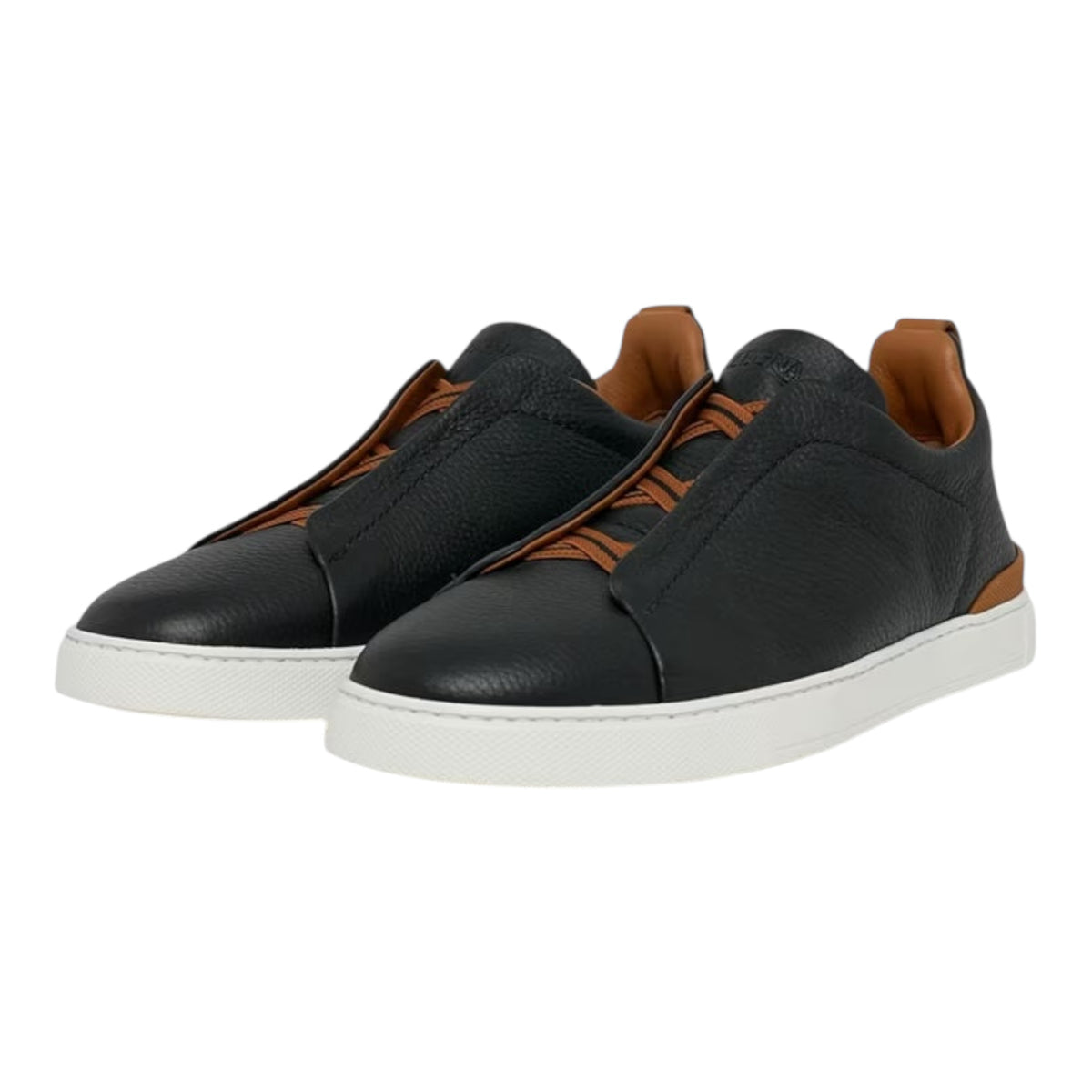 Zegna Triple Stitch™ Sneaker 'Black Deerskin' (Men)