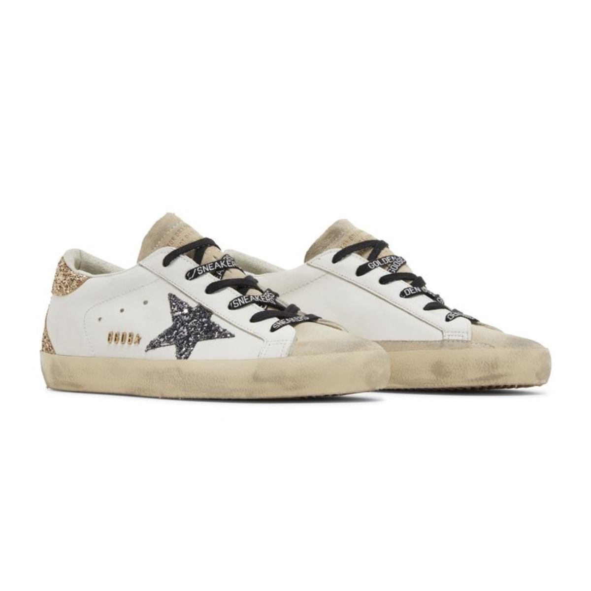 Golden Goose Super-Star 'Optic White Seedpearl Glitter' (Unisex)
