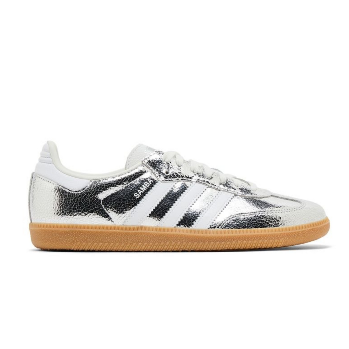 adidas Samba OG 'Silver Metallic Cracked Leather' (Women)