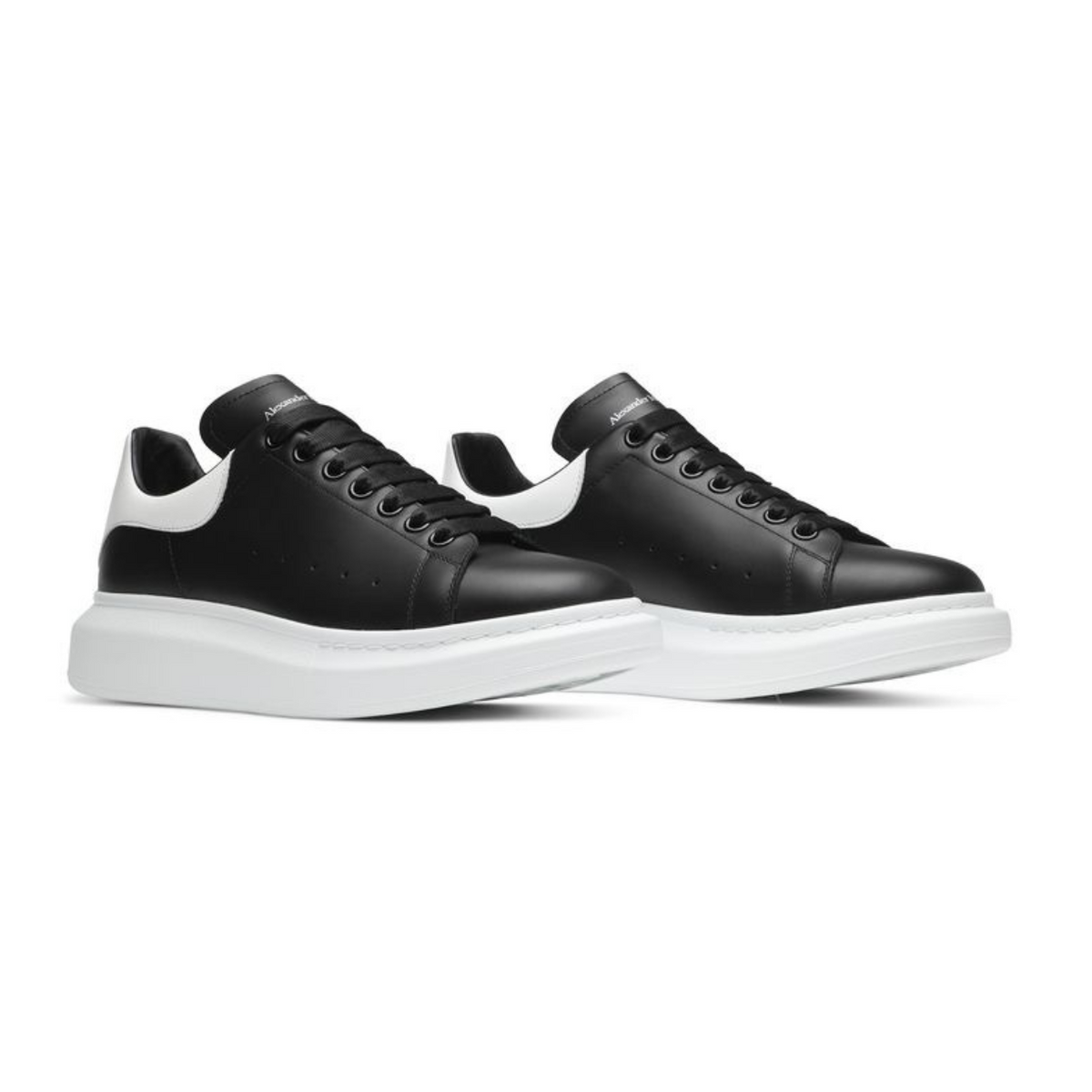 Alexander McQueen Oversized Sneaker 'Black White' (Women)