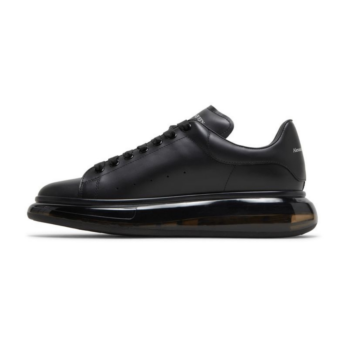 Alexander McQueen Oversized Sneaker 'Clear Sole - Black' (Unisex)