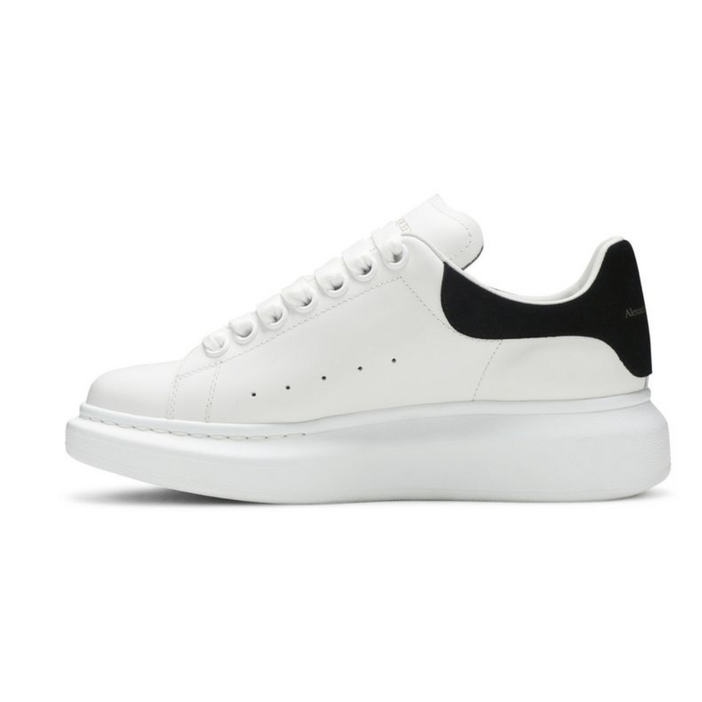 Alexander McQueen Oversized Sneaker 'White Black' (Unisex) — 2-Hour Delivery