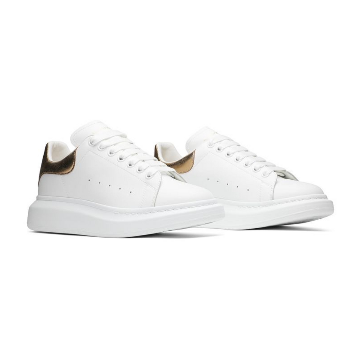 Alexander McQueen Oversized Sneaker 'White Gold' (Women)