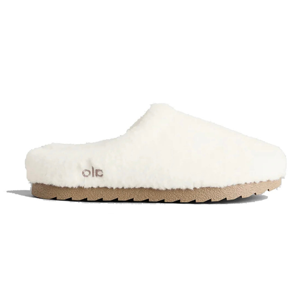 Alo Sherpa Recovery Slipper 'Ivory' (Women)