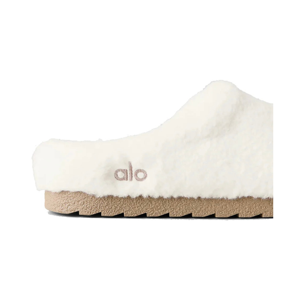 Alo Sherpa Recovery Slipper 'Ivory' (Women)