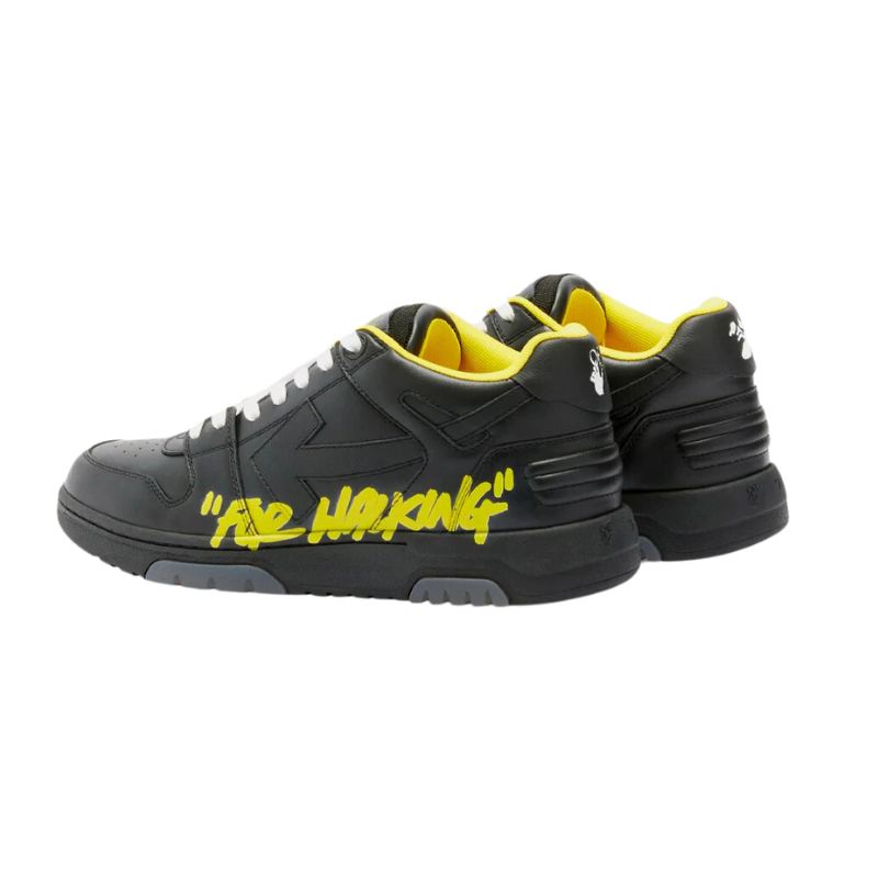 Off-White Out Of Office 'For Walking - Black Yellow' (Unisex)