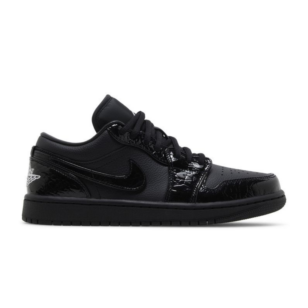 Air Jordan 1 Low SE 'Black Croc' (Unisex)