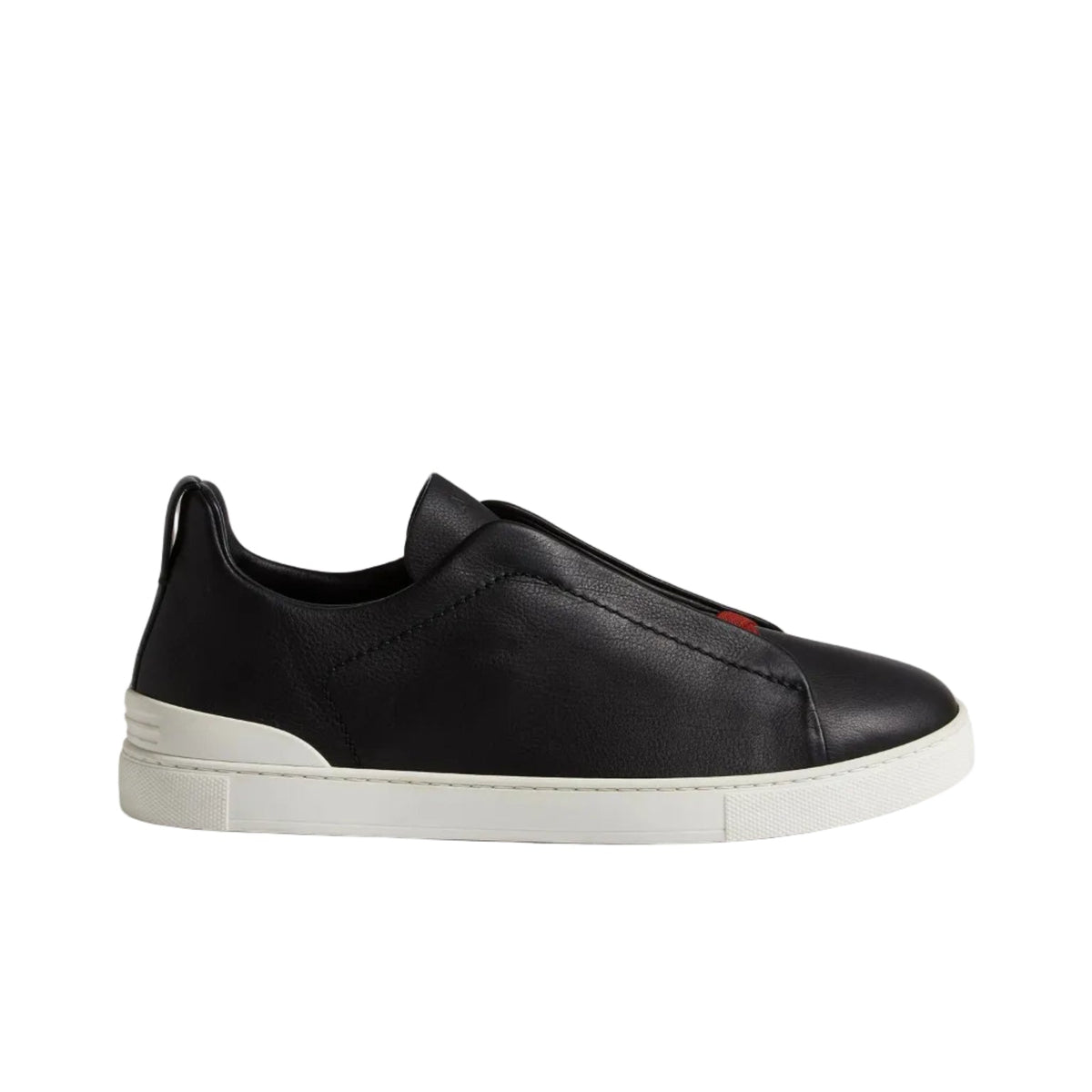 Zegna Triple Stitch™ SECONDSKIN Sneaker 'Black' (Men)