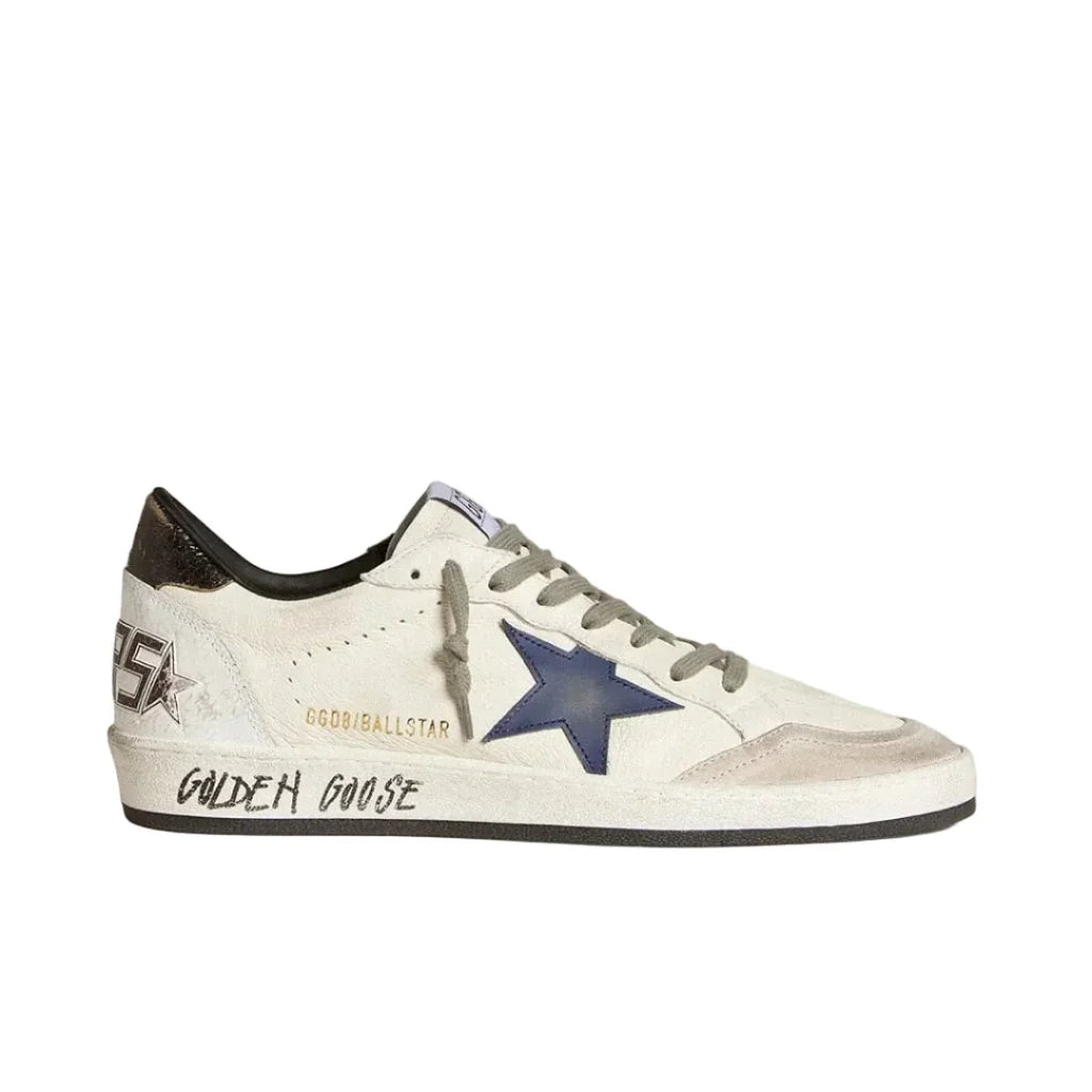 Golden Goose Ball-Star 'Beige Blue Star' (Men)