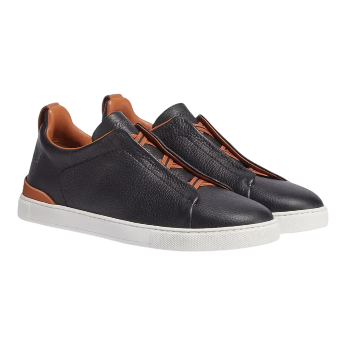 Zegna Triple Stitch™ Sneaker 'Black Deerskin' (Men)