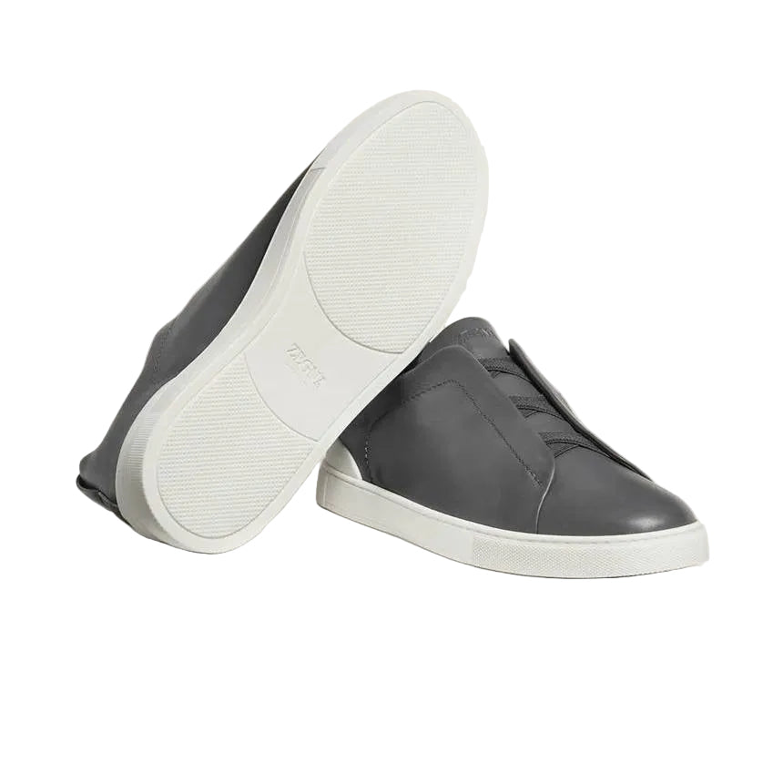 Zegna Triple Stitch™ SECONDSKIN Sneaker 'Dark Grey' (Men)