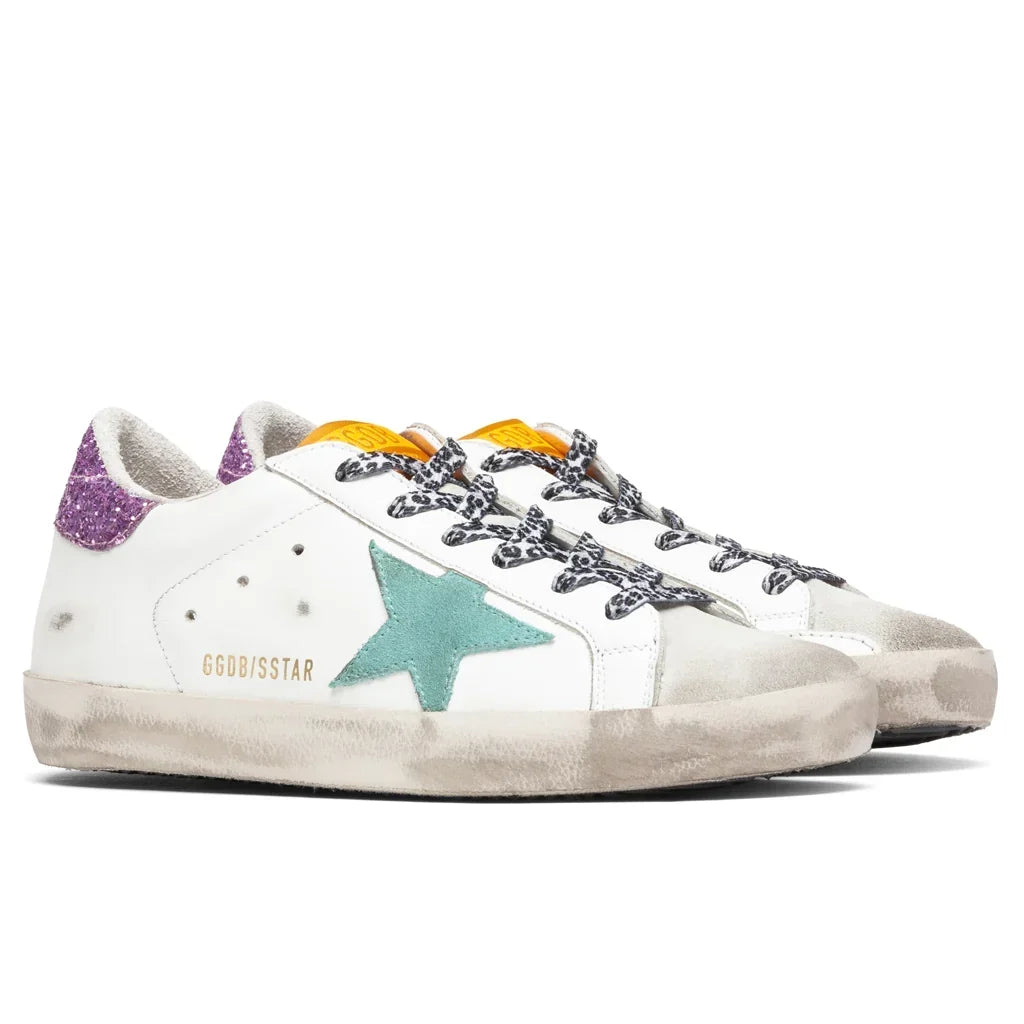 Golden Goose Super-Star 'Ice White Aquamarine Pink' (Women)