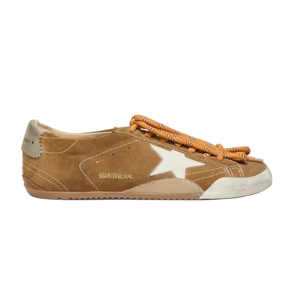 Golden Goose True-Star 'Tobacco Suede White Star' (Women)