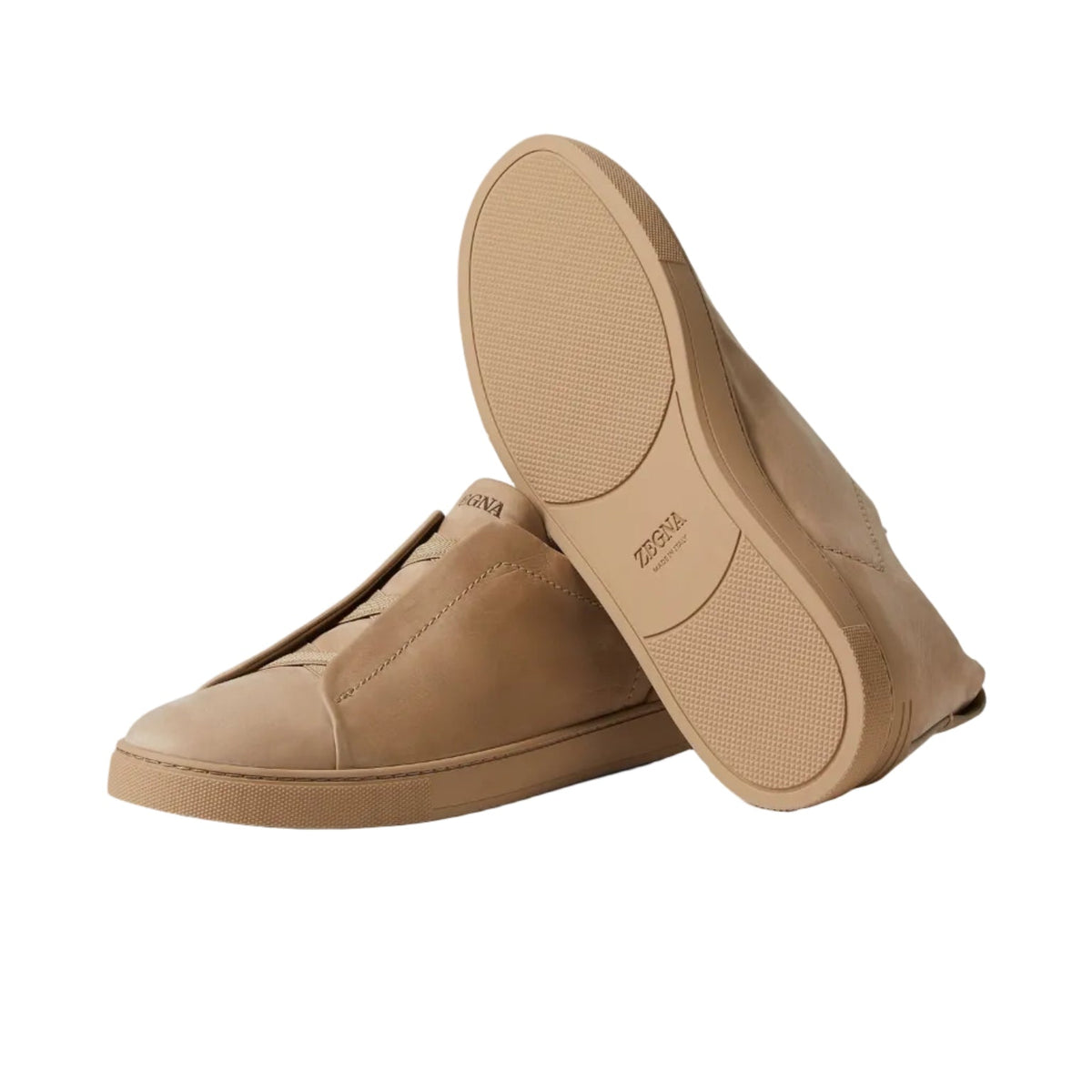 Zegna Triple Stitch™ SECONDSKIN Sneaker 'French Beige' (Men)