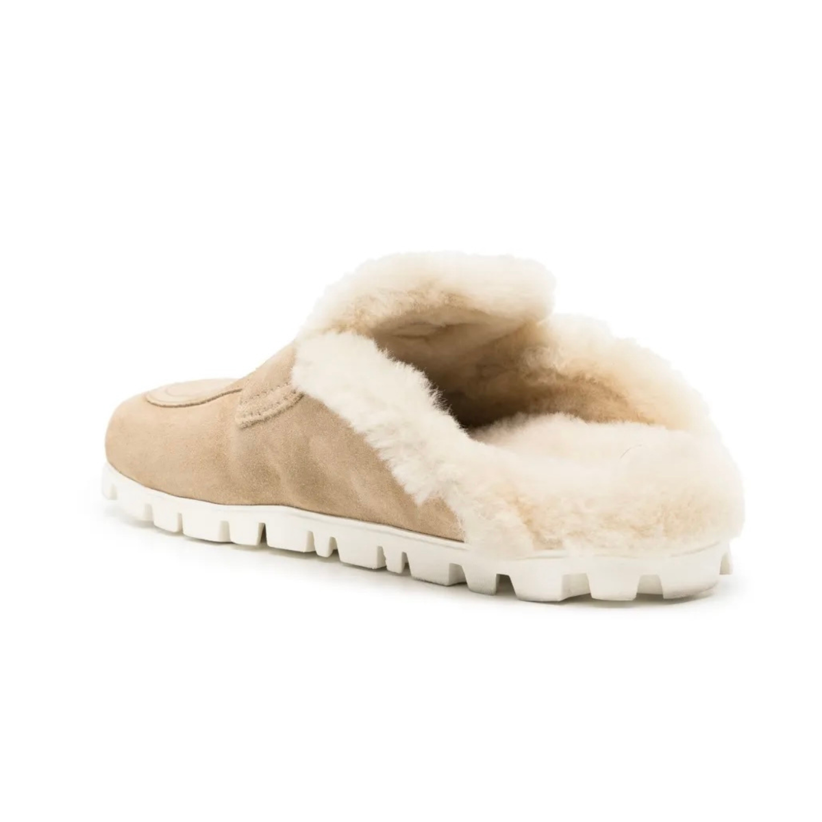 Miu Miu Suede Mule 'Ecru' (Women)