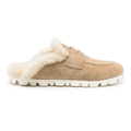 Miu Miu Suede Mule 'Ecru' (Women)