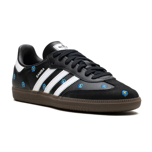 adidas Samba 'Light Blue Floral Core Black' (Women) — 2-Hour Delivery