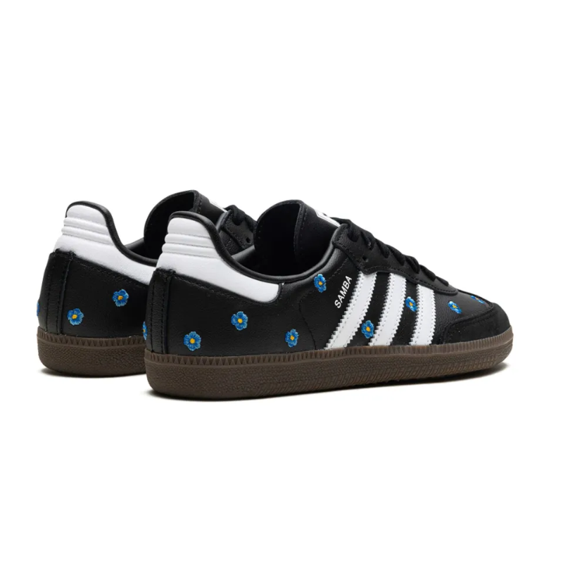 adidas Samba 'Light Blue Floral Core Black' (Women) — 2-Hour Delivery