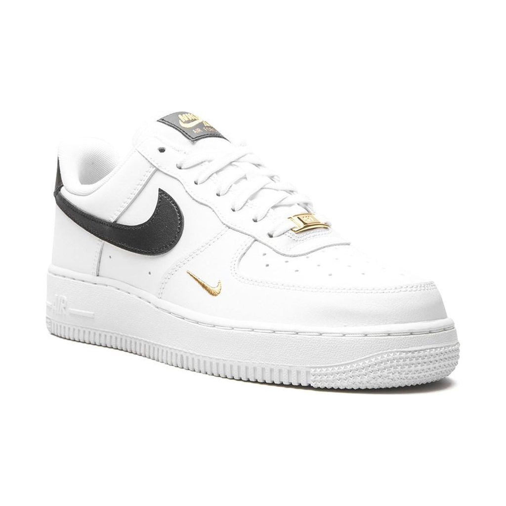 Nike Air Force 1 Low '07 Essential 'White Green Gold Mini Swoosh' (Unisex)
