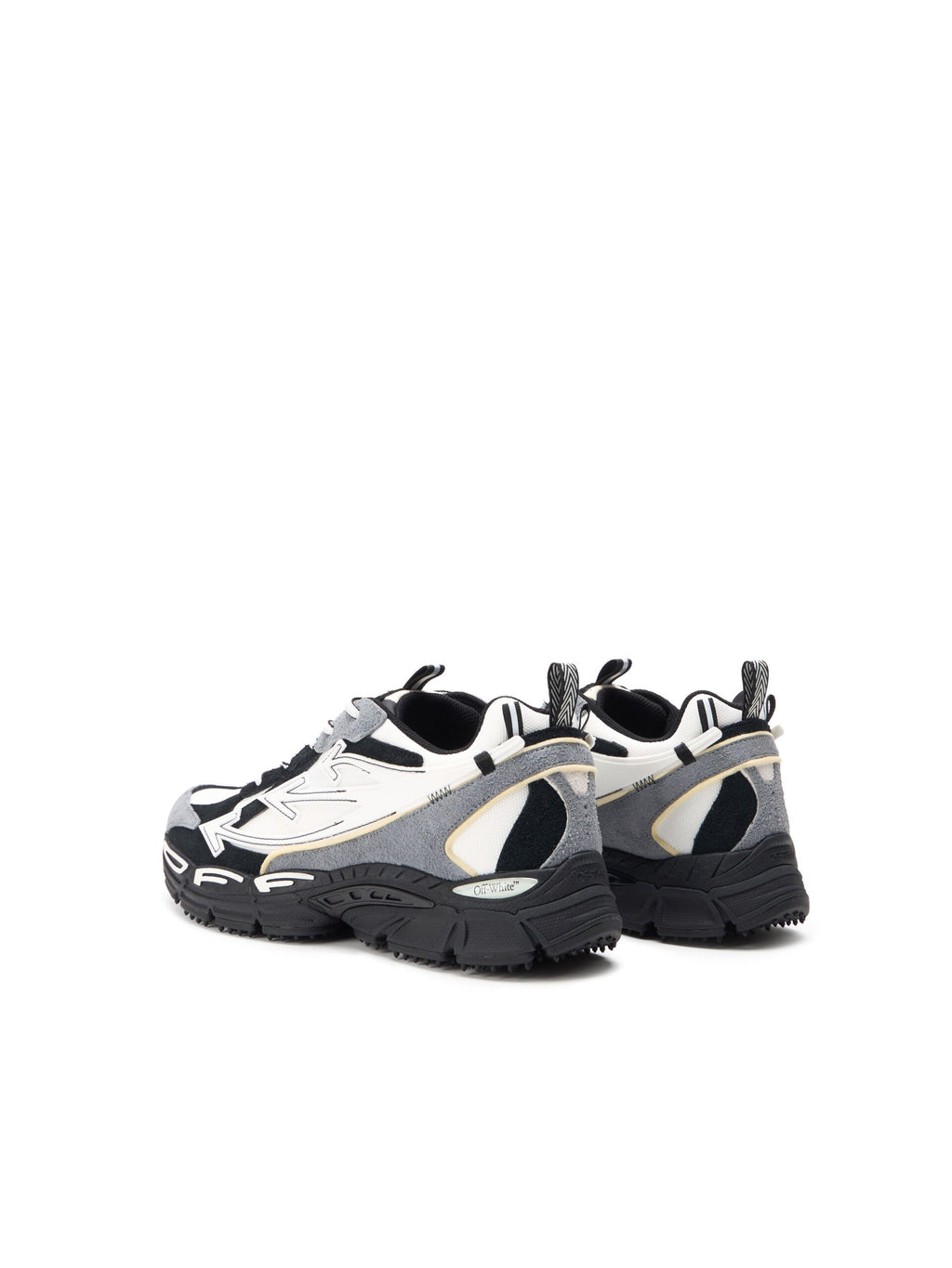 Off-White Be Right Back Suede Sneaker 'White Black' (Men)