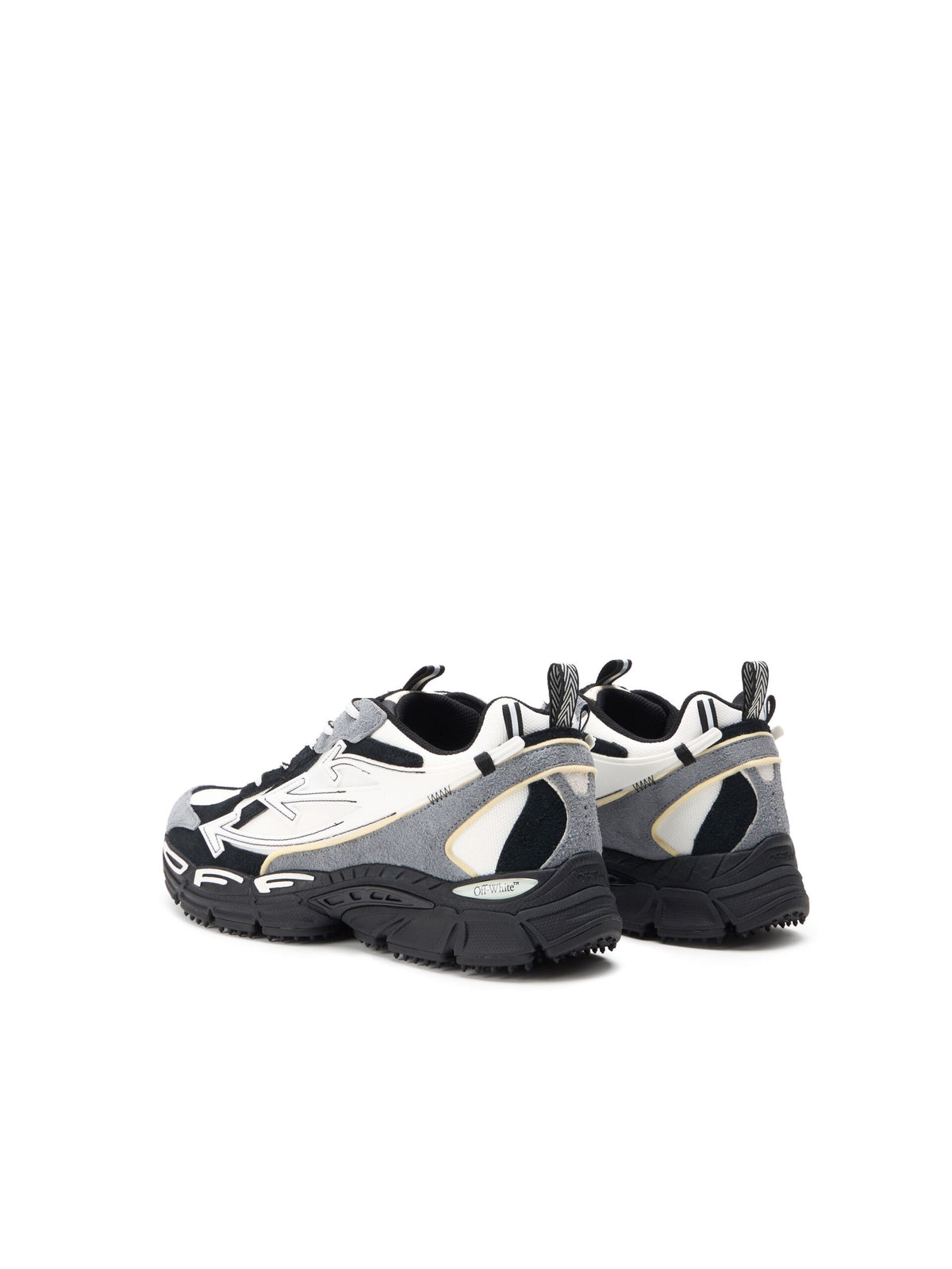 Off-White Be Right Back Suede Sneaker 'White Black' (Men)