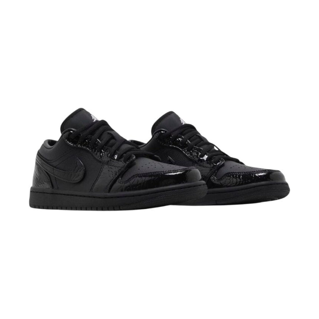 Air Jordan 1 Low SE 'Patent Elephant Black' (Women)