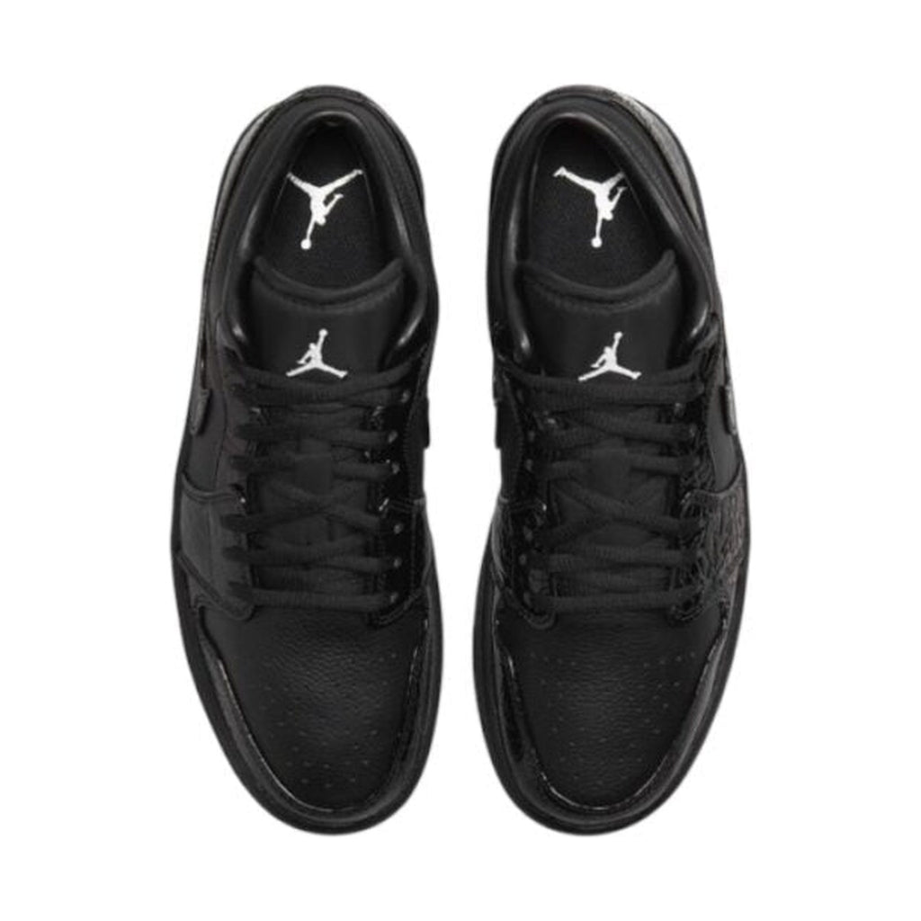 Air Jordan 1 Low SE 'Patent Elephant Black' (Women)