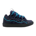 Lanvin Curb Sneaker 'Navy Suede' (Men)