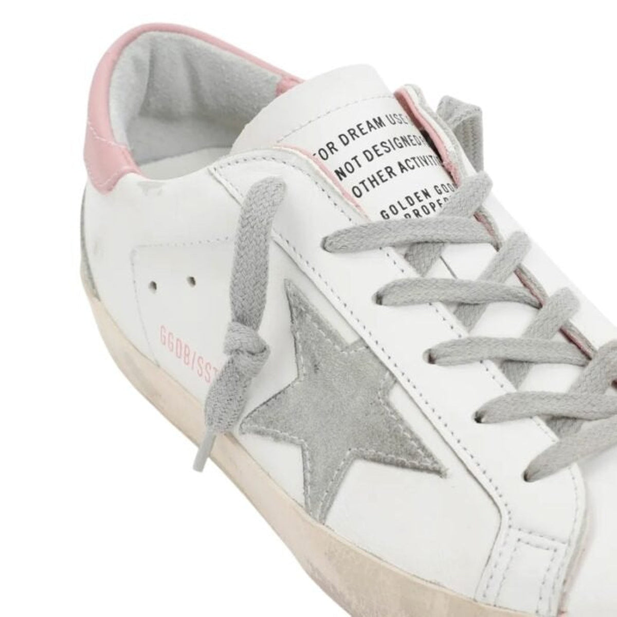Golden Goose Super-Star 'White Grey Pink' (Unisex)