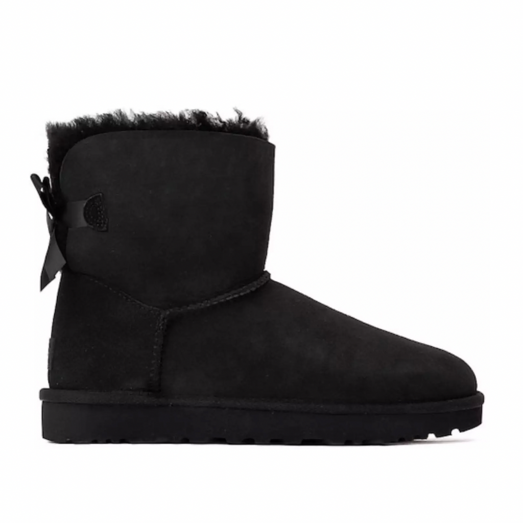 UGG Mini Bailey Bow II 'Black' (Women)