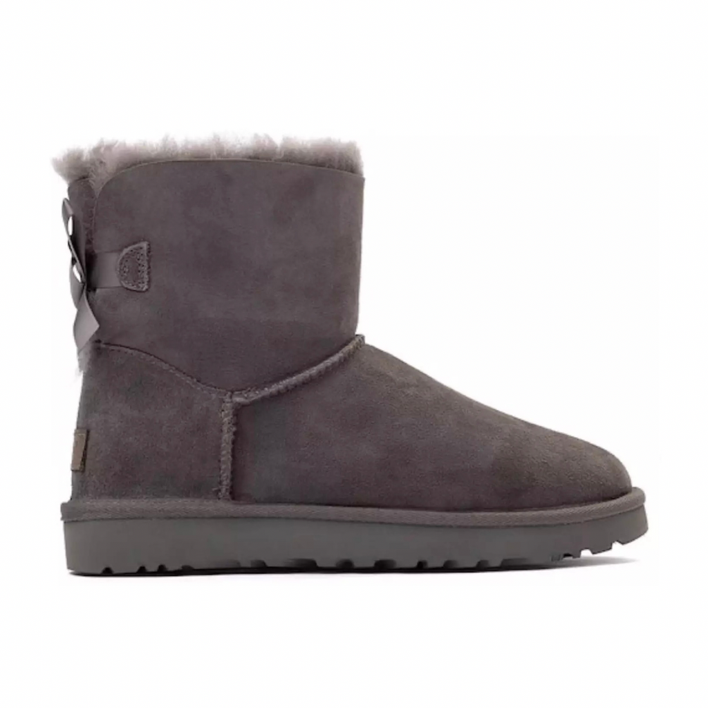 UGG Mini Bailey Bow II 'Grey' (Women)