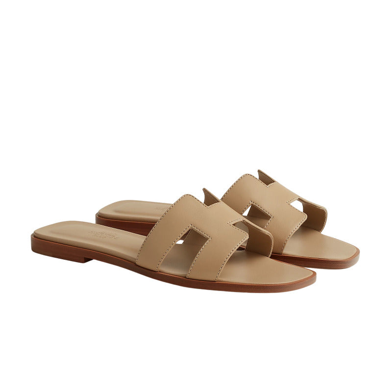Hermès Oran Sandal 'Beige Lin' (Women)