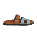 Hermès Chypre Sandal 'Bicolor Denim' (Women)