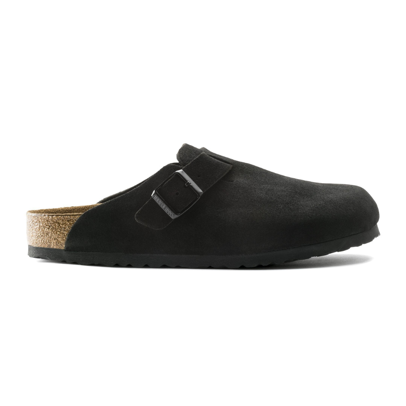 Birkenstock Boston Soft Footbed 'Black' (Unisex)