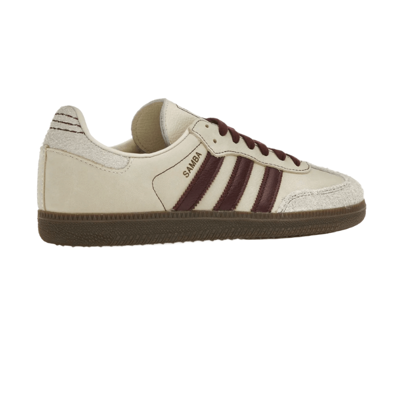adidas Samba OG 'Wonder White Maroon' (Women) — 2-Hour Delivery