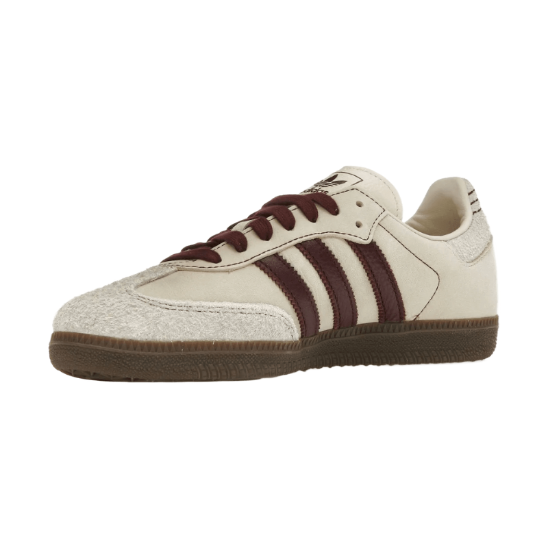 adidas Samba OG 'Wonder White Maroon' (Women) — 2-Hour Delivery
