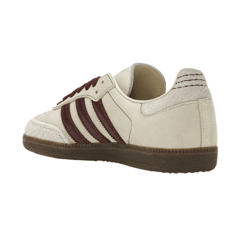 adidas Samba OG 'Wonder White Maroon' (Women)