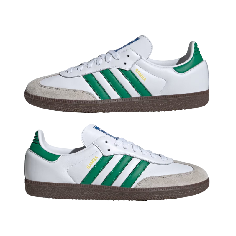 adidas Samba OG 'Footwear White Green' (Unisex)