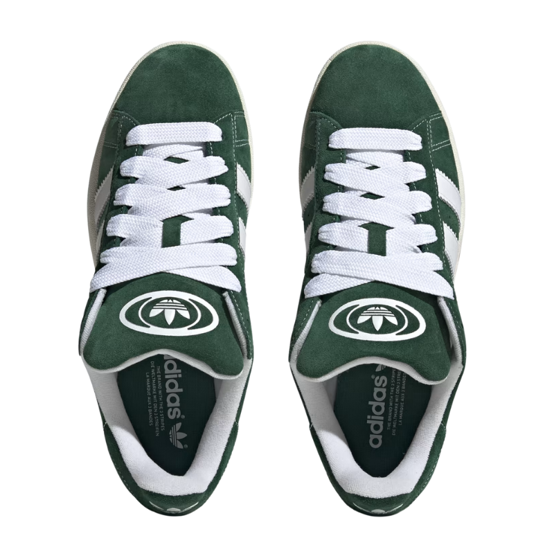 adidas Campus 00s 'Crystal Dark Green Cloud White' (Unisex)