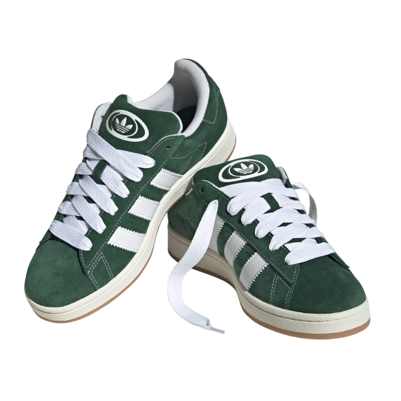 adidas Campus 00s 'Crystal Dark Green Cloud White' (Unisex)