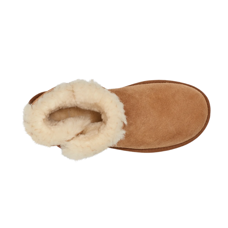 UGG Toddler Mini Bailey Button 'Chestnut' (Kids) — 2-Hour Delivery