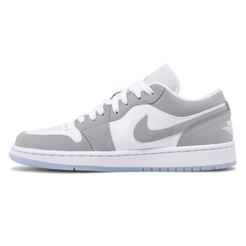 Air Jordan 1 Low 'White Wolf Grey' (Unisex)