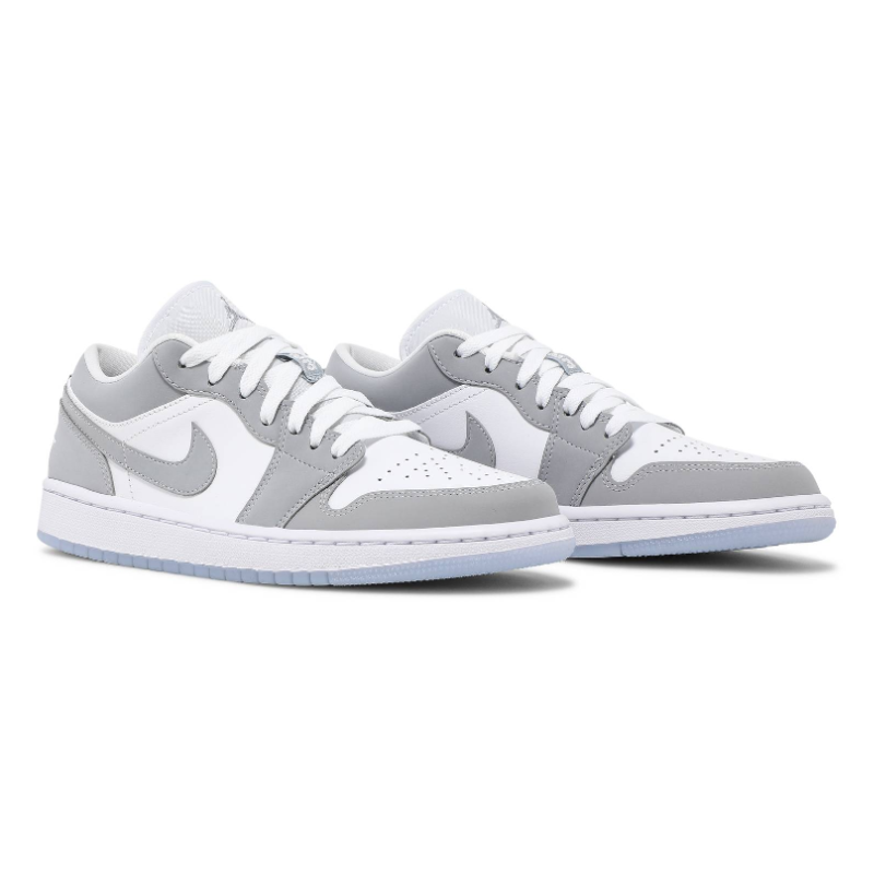 Air Jordan 1 Low 'White Wolf Grey' (Unisex)