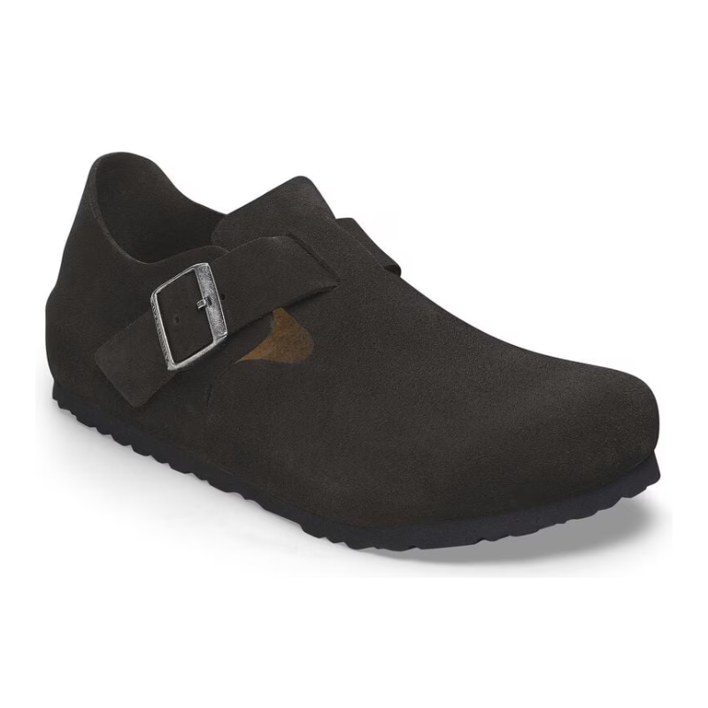 Birkenstock London 'Black Suede' (Unisex)