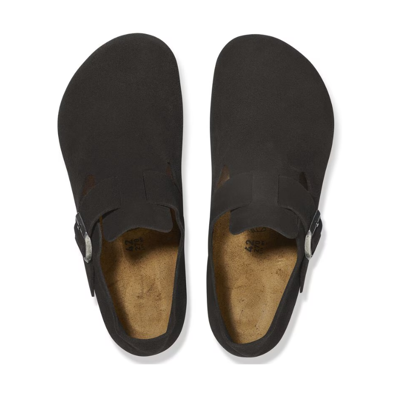 Birkenstock London 'Black Suede' (Unisex)