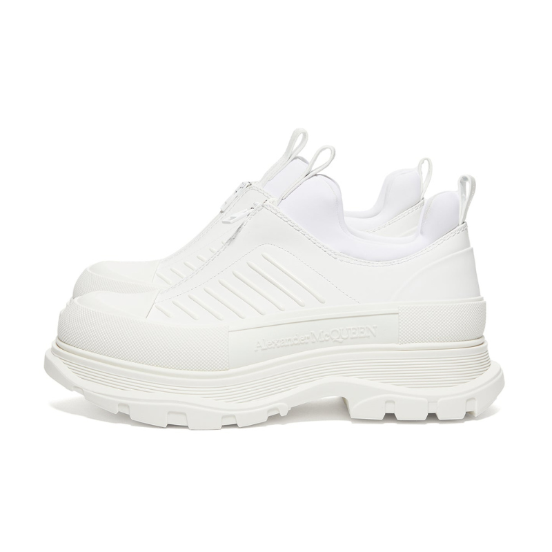 Alexander McQueen Tread Slick Zip-Up 'White' (Men)